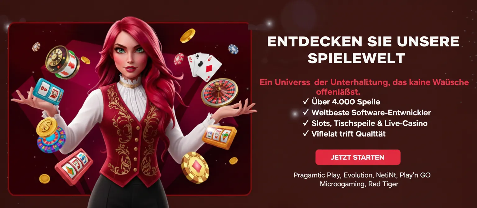 RubyReels Casino Anbieter Banner – sicheres Online Casino